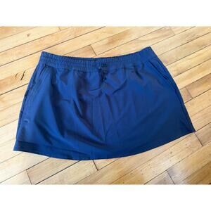 Athleta navy blue athletic‎ skirt